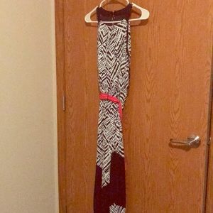 Navy Vince Camuto maxi dress